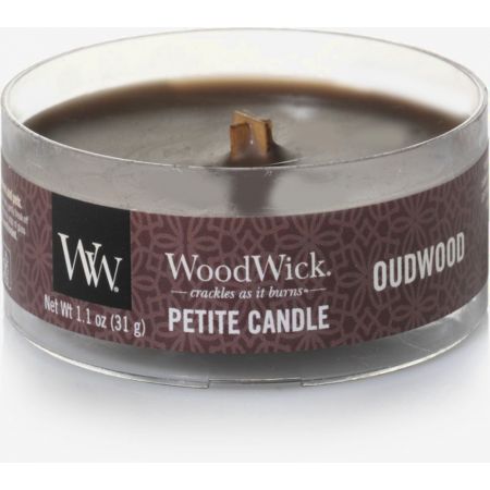 WoodWick Oudwood Petite Candle