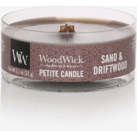 WoodWick Sand & Driftwood Petite Candle