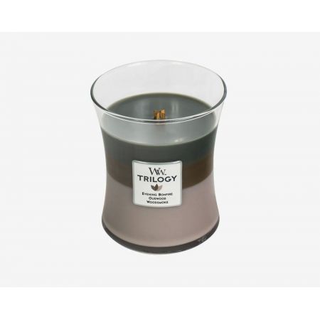 WoodWick Trilogy Cozy Cabin Medium Candle