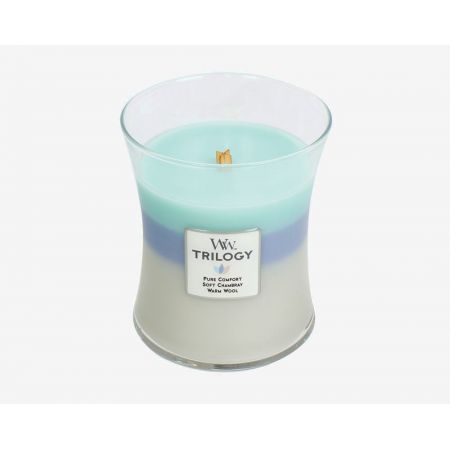 WoodWick Trilogy Woven Comforts Medium Candle